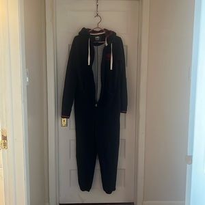 Men’s roots cabin onesie size large